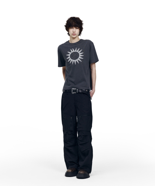 AAKAM（アーカム）の「Knee Pin-Tuck Rain Shield Pants (Black)（その他パンツ・レディース・その他・1/2）」の11枚目の写真