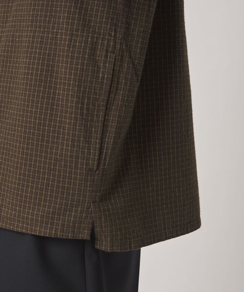 Steven Alan(スティーブンアラン)の「<Steven Alan> コットンビエラ チェック ジップ プルオーバー(その他アウター・メンズ・ネイビー/ダークグリーン・XL/L/M/S)」の10枚目の写真