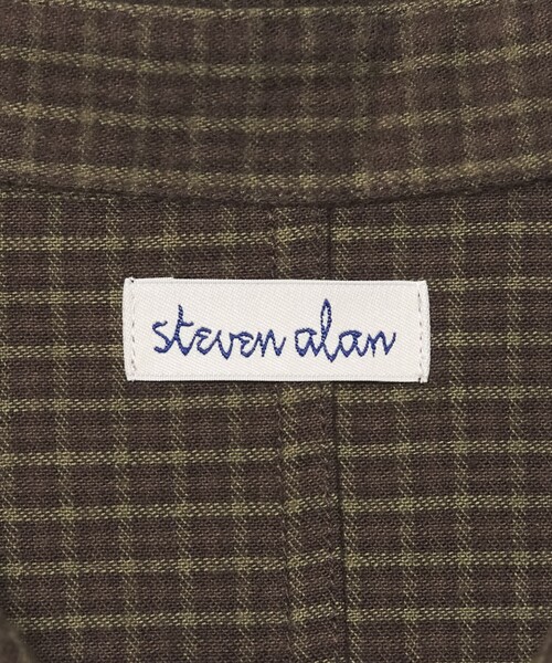 Steven Alan(スティーブンアラン)の「<Steven Alan> コットンビエラ チェック ジップ プルオーバー(その他アウター・メンズ・ネイビー/ダークグリーン・XL/L/M/S)」の20枚目の写真