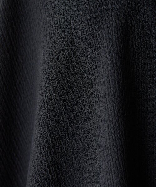 ear PAPILLONNER(イアパピヨネ)の「スキッパーシャツ【SUM1 STYLE】(シャツ/ブラウス・レディース・ブラック/ブラウン・FREE)」の11枚目の写真