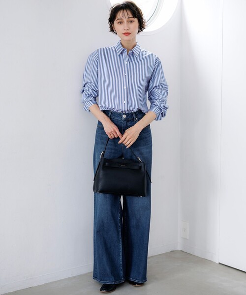 23区 S(ニジュウサンクチイサイサイズ)の「CANCLINI ベーシック シャツ(シャツ/ブラウス・レディース・ブルー系その他/オレンジ系その他/ホワイト系/ブルー系/ブラウン系その他・32/34)」の17枚目の写真