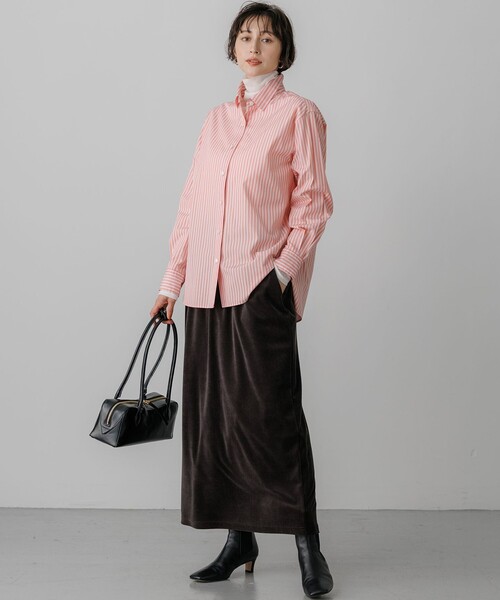 23区 S(ニジュウサンクチイサイサイズ)の「CANCLINI ベーシック シャツ(シャツ/ブラウス・レディース・ブルー系その他/オレンジ系その他/ホワイト系/ブルー系/ブラウン系その他・32/34)」の21枚目の写真