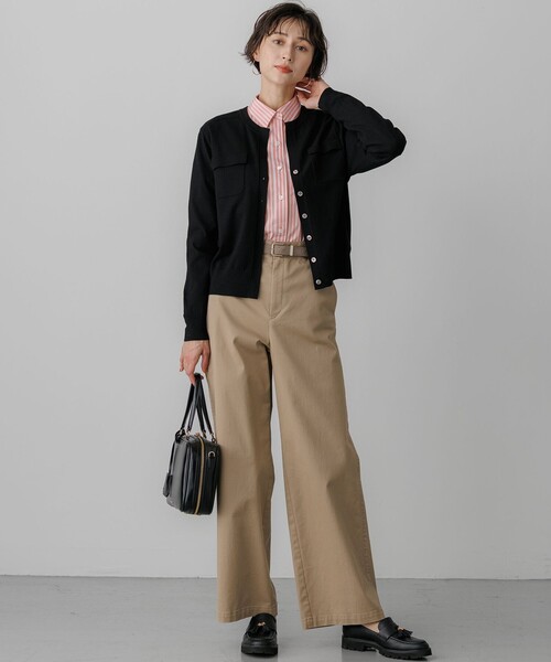 23区 S(ニジュウサンクチイサイサイズ)の「CANCLINI ベーシック シャツ(シャツ/ブラウス・レディース・ブルー系その他/オレンジ系その他/ホワイト系/ブルー系/ブラウン系その他・32/34)」の22枚目の写真