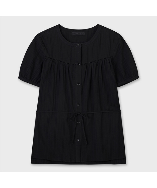 PLAC WOMEN(プレイス・ウィメン)の「レースポイントロングブラウス2カラー(シャツ/ブラウス・レディース・ブラック/アイボリー・O/S)」の2枚目の写真
