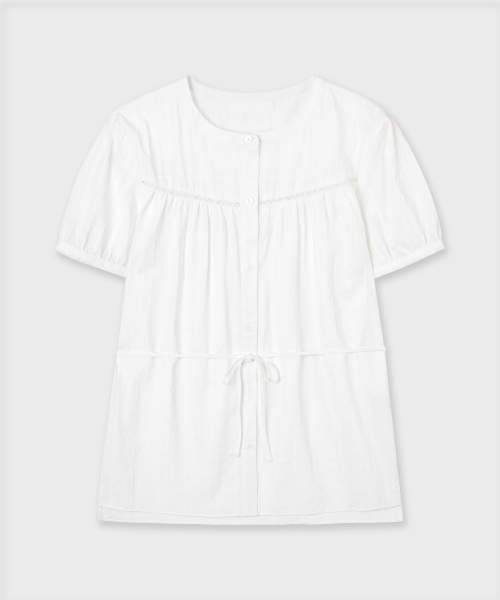 PLAC WOMEN(プレイス・ウィメン)の「レースポイントロングブラウス2カラー(シャツ/ブラウス・レディース・ブラック/アイボリー・O/S)」の11枚目の写真