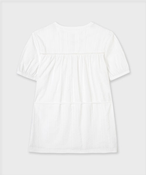 PLAC WOMEN(プレイス・ウィメン)の「レースポイントロングブラウス2カラー(シャツ/ブラウス・レディース・ブラック/アイボリー・O/S)」の12枚目の写真