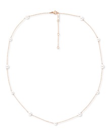 Daniel Wellington（ダニエルウェリントン）の「Pearl Step Necklace ローズゴールド／ゴールド／シルバー（ネックレス）」