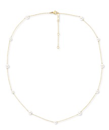Daniel Wellington（ダニエルウェリントン）の「Pearl Step Necklace ローズゴールド／ゴールド／シルバー（ネックレス）」