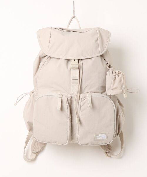 THE NORTH FACE（ザノースフェイス）の「国内未発売　THE NORTH FACE(ザ・ノースフェイス)/巾着型 軽量 リュック バックパック/W'S BREEZE BACKPACK（バックパック/リュック・レディース・バイオレット/ブラック系その他/グレー/サンドベージュ・FREE）」の7枚目の写真