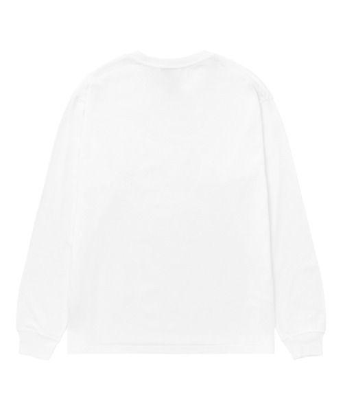 HUF(ハフ)の「MAGIC DRAGON LS TEE(Tシャツ/カットソー・メンズ・ブラック/ホワイト/ライトピンク・M/S/XXL/L/XL)」の4枚目の写真