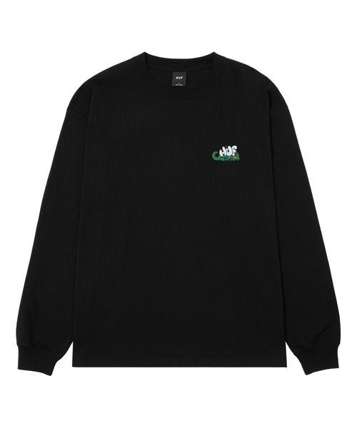 HUF(ハフ)の「MAGIC DRAGON LS TEE(Tシャツ/カットソー・メンズ・ブラック/ホワイト/ライトピンク・M/S/XXL/L/XL)」の21枚目の写真