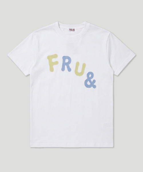 FRUAND(フルアンド)の「FALLING LETTERING T-SHIRT_2COLOR(Tシャツ/カットソー・レディース・その他/チャコール/ホワイト・FREE)」の8枚目の写真