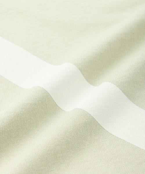 Saturdays NYC(サタデーズ ニューヨークシティ )の「SATURDAYS N.Y.C. SS Tee(Tシャツ/カットソー・メンズ・ミント/オフホワイト/ネイビー・L/S/M)」の7枚目の写真