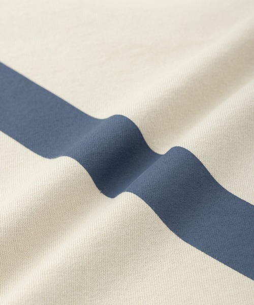 Saturdays NYC(サタデーズ ニューヨークシティ )の「SATURDAYS N.Y.C. SS Tee(Tシャツ/カットソー・メンズ・ミント/オフホワイト/ネイビー・L/S/M)」の6枚目の写真