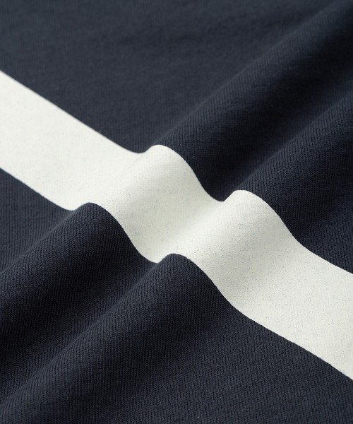 Saturdays NYC(サタデーズ ニューヨークシティ )の「SATURDAYS N.Y.C. SS Tee(Tシャツ/カットソー・メンズ・ミント/オフホワイト/ネイビー・L/S/M)」の8枚目の写真