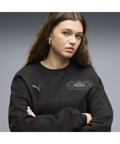 PUMA（プーマ）の「PUMA プーマ メンズ マクラーレン レーシング クルーネック スウェット（スウェット・メンズ・ブラック系その他/グレー・X-LARGE/X-SMALL/MEDIUM/SMALL/LARGE）」の8枚目の写真