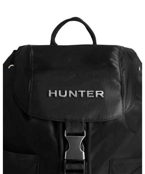 HUNTER(ハンター)の「プレミアム ナイロン ミニ バックパック(バックパック/リュック・レディース・ブラック・ONE)」の7枚目の写真