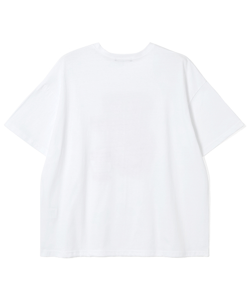 ADHOC(アドホック)の「レディース クラッシュ サマー ハート アートワーク Tシャツ (アイボリー) (HC5STA6)(Tシャツ/カットソー・レディース・その他・FREE)」の3枚目の写真
