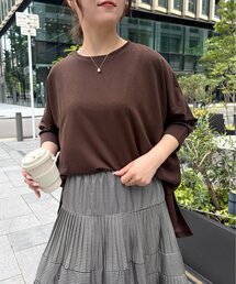 ダンボール5分袖カットソー