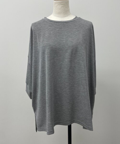 Jena espace merveilleux(ジェナ エスパスメルヴェイユ)の「ダンボール5分袖カットソー(Tシャツ/カットソー・レディース・ブラウン/グレー・FREE)」の19枚目の写真