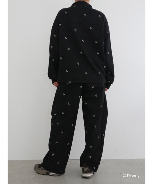 TRUNC(トランクエイティーエイト)の「Disney/Mickey Mouse Design Sweatshirt(スウェット・レディース・ベージュ/ブラック・FREE)」の15枚目の写真