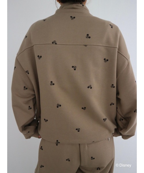 TRUNC(トランクエイティーエイト)の「Disney/Mickey Mouse Design Sweatshirt(スウェット・レディース・ベージュ/ブラック・FREE)」の19枚目の写真