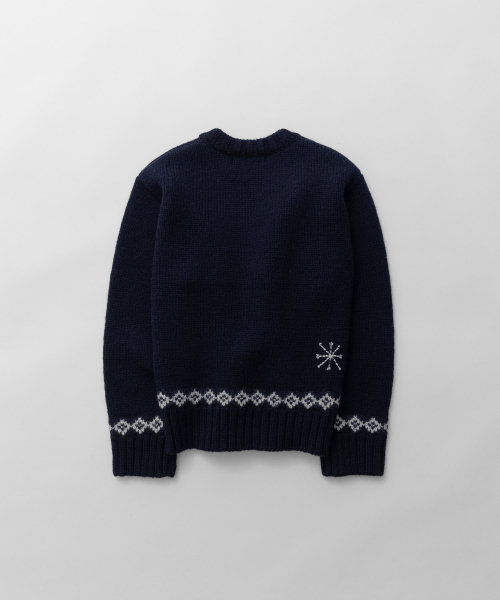 haag(ヘイグ)の「a winter haag sweater (navy)(ニット/セーター・レディース・その他・FREE)」の12枚目の写真