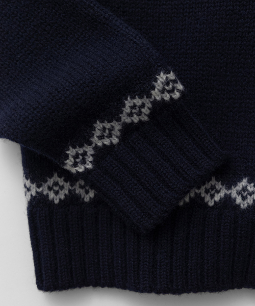 haag(ヘイグ)の「a winter haag sweater (navy)(ニット/セーター・レディース・その他・FREE)」の14枚目の写真