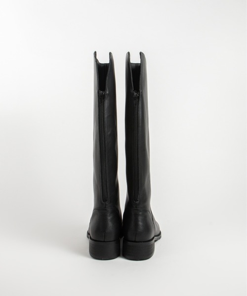REMME(レメ)の「【REMME】バックジップ ロングブーツ(ブーツ・レディース・ブラック・36/37/38)」の4枚目の写真