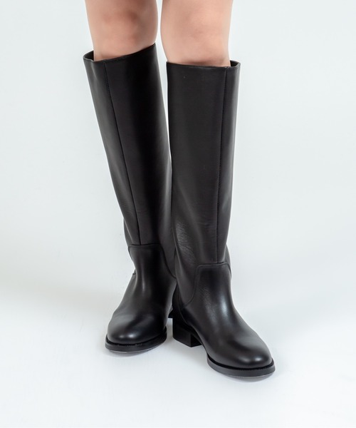 REMME(レメ)の「【REMME】バックジップ ロングブーツ(ブーツ・レディース・ブラック・36/37/38)」の15枚目の写真