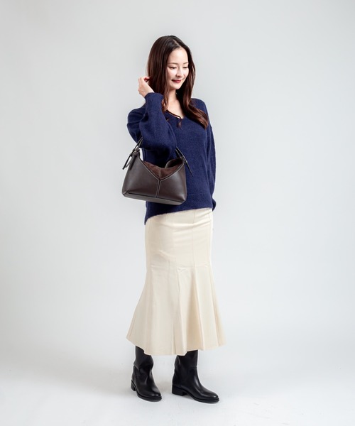 REMME(レメ)の「【REMME】バックジップ ロングブーツ(ブーツ・レディース・ブラック・36/37/38)」の19枚目の写真