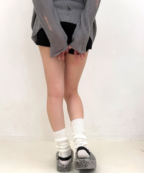 DEMETER（デメテル）の「厚底 プラットフォーム バックストラップ ファーサンダル（サンダル・レディース・ブラック/ベージュ/ブラウン・LL/M/L/S）」の13枚目の写真