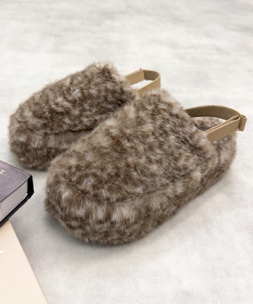 DEMETER（デメテル）の「厚底 プラットフォーム バックストラップ ファーサンダル（サンダル・レディース・ブラック/ベージュ/ブラウン・LL/M/L/S）」の22枚目の写真