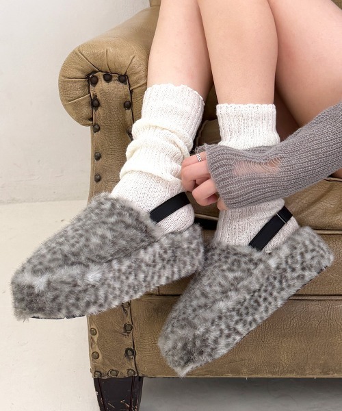 DEMETER（デメテル）の「厚底 プラットフォーム バックストラップ ファーサンダル（サンダル・レディース・ブラック/ベージュ/ブラウン・LL/M/L/S）」の21枚目の写真