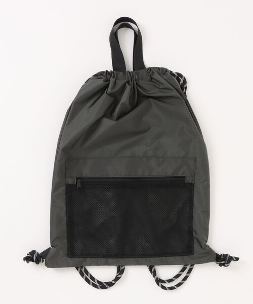 ROUGH TRADE(ラフトレード)の「ナイロンリップナップサック(M1)(バックパック/リュック・メンズ・グレー/ブラック/オリーブ・FREE)」の1枚目の写真