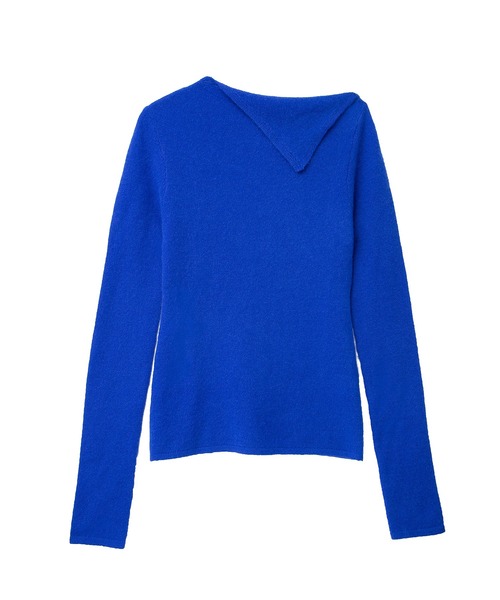 IRIS47（イリスフォーセブン）の「【IRIS 47】apex cashmere tops/エイペクス カシミヤ トップス dress38（ニット/セーター・レディース・ダークグレー/ブルー/ブラック・FREE）」の11枚目の写真