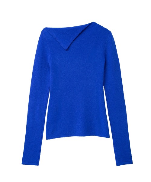 IRIS47（イリスフォーセブン）の「【IRIS 47】apex cashmere tops/エイペクス カシミヤ トップス dress38（ニット/セーター・レディース・ダークグレー/ブルー/ブラック・FREE）」の12枚目の写真