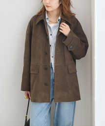 DUNST/ダンスト UNISEX LILY ALTER-SUEDE HALFJACKET ジャケット