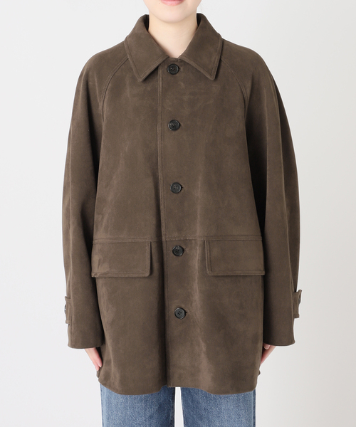 DUNST(ダンスト)の「DUNST/ダンスト UNISEX LILY ALTER-SUEDE HALFJACKET ジャケット(その他アウター・レディース・カーキ・X-SMALL)」の9枚目の写真