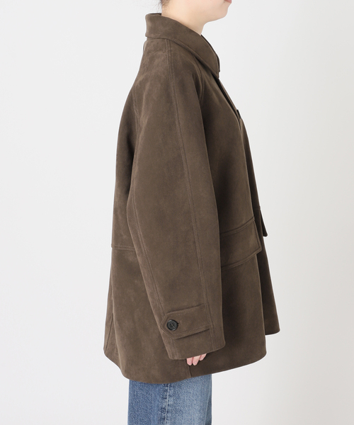 DUNST(ダンスト)の「DUNST/ダンスト UNISEX LILY ALTER-SUEDE HALFJACKET ジャケット(その他アウター・レディース・カーキ・X-SMALL)」の12枚目の写真