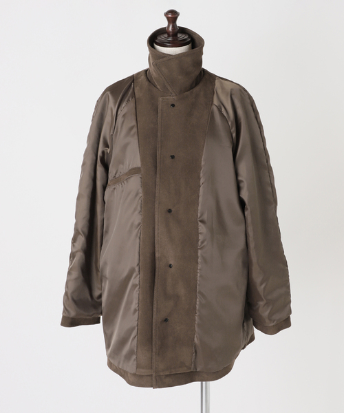 DUNST(ダンスト)の「DUNST/ダンスト UNISEX LILY ALTER-SUEDE HALFJACKET ジャケット(その他アウター・レディース・カーキ・X-SMALL)」の16枚目の写真