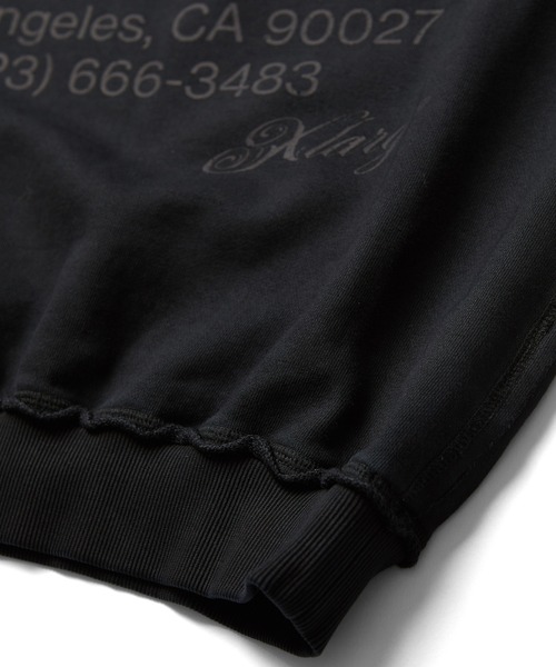 XLARGE(エクストララージ)の「SPLIT CREWNECK SWEATSHIRT(スウェット・メンズ・アッシュ/ブラック/ライトブルー・XL/L/M/S)」の6枚目の写真