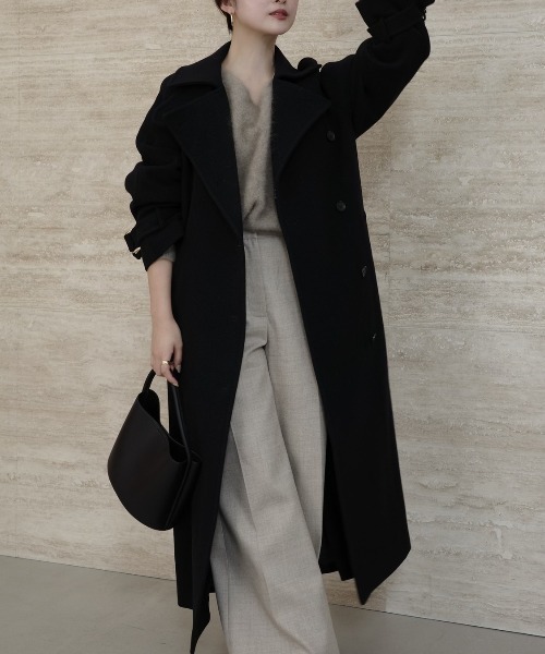 DOT FLOWER VEIL TRENCH（トレンチコート）｜Ameri（アメリ）の