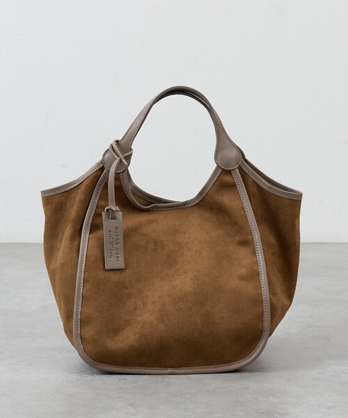 collex（コレックス）の「ｍarco masi  ECO SUEDE TOTE M（トートバッグ・レディース・カーキ/ブラウン・M）」の8枚目の写真