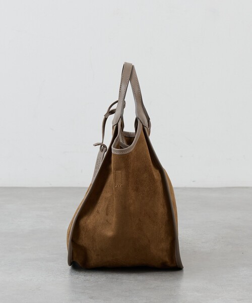 collex（コレックス）の「ｍarco masi  ECO SUEDE TOTE M（トートバッグ・レディース・カーキ/ブラウン・M）」の9枚目の写真