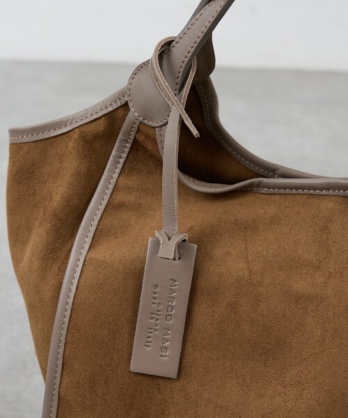 collex（コレックス）の「ｍarco masi  ECO SUEDE TOTE M（トートバッグ・レディース・カーキ/ブラウン・M）」の18枚目の写真