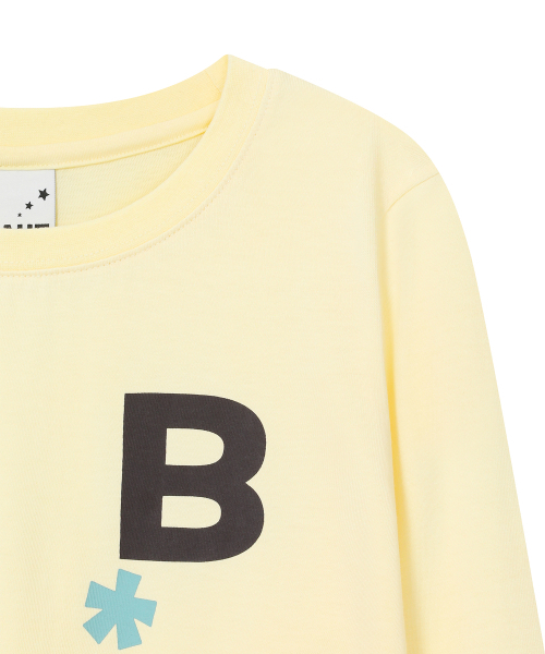 BAUF（バウフ）の「Bロゴ スリムフィット ロングスリーブ [イエロー]（Tシャツ/カットソー・レディース・その他・FREE）」の5枚目の写真