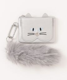 cache cache（カシュ カシュ）の「カシュカシュ cachecache / しっぽチャーム付ねこモチーフミニウォレット（財布）」