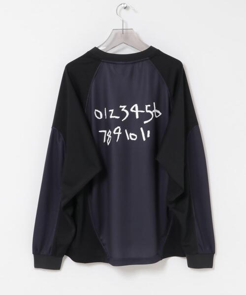 LOTTO(ロット)の「LOTTO itteki LOGO LONG-SLEEVE GAME SHIRTS(Tシャツ/カットソー・メンズ・ブラック/ネイビー・MEDIUM/XX-LARGE/X-LARGE/LARGE)」の9枚目の写真