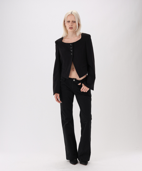 NOCTAVE(ノクターヴ)の「ベーシックローライズパンツ(その他パンツ・レディース・その他・SMALL/MEDIUM)」の1枚目の写真